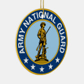 Army_National_Guard_logo Keramik Ornament (Rechts)