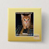 Army of Evil Robots Button (Vorderseite)