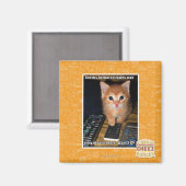 Army of Evil Robots Magnet (Vorderseite/Rückseite)