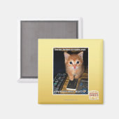 Army of Evil Robots Magnet (Vorderseite/Rückseite)