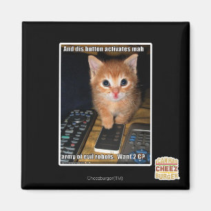 Army of Evil Robots Magnet