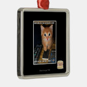 Army of Evil Robots Ornament Aus Metall (Rechts)