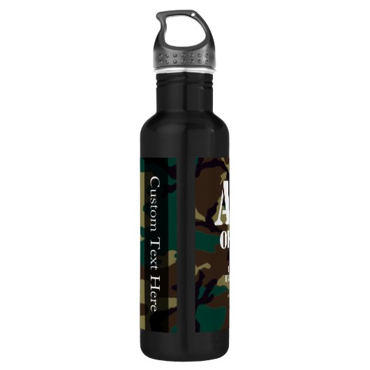 Army of the Lord, Bibel Scripture Camo Trinkflasche (Rückseite)