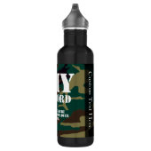 Army of the Lord, Bibel Scripture Camo Trinkflasche (Rechts)