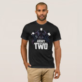 „Army of Two – Vater & Sohn im Einsatz“ T-Shirt (Vorne ganz)