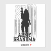 Army Oma Aufkleber (Blatt)