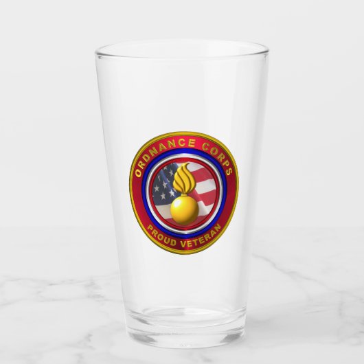Army Ordnance Corps Glas (Vorderseite)