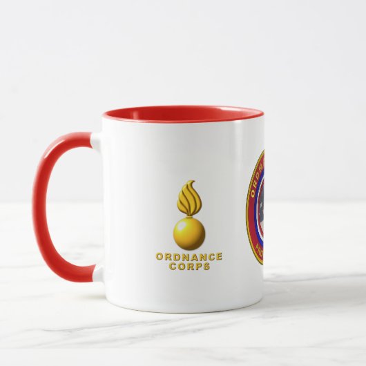 Army Ordnance Corps Tasse (Links)
