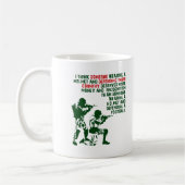 Army Over Sports Funny Mugs Kaffeetasse (Links)