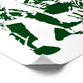 Army Over Sports Funny Poster (Ecke)