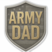 Army Papa Aufkleber (Vorderseite)