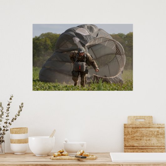 Army Paratrooper Poster (Küche)