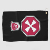Army Patch und Insignien Golfhandtuch