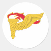 Army Pathfinder Insignia Runder Aufkleber (Vorderseite)