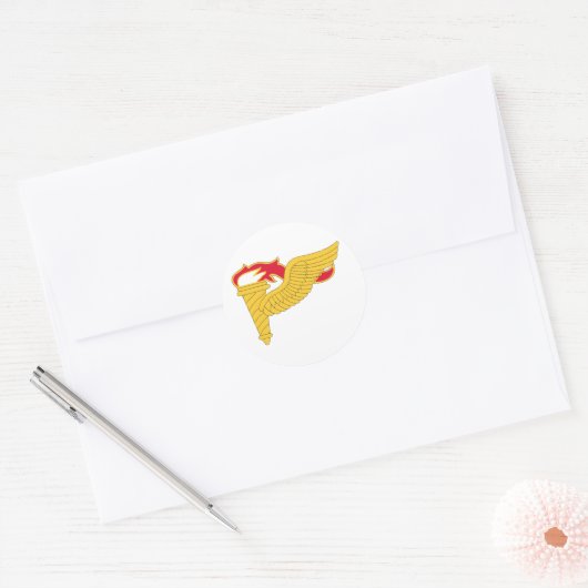 Army Pathfinder Insignia Runder Aufkleber (Umschlag)