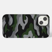 Army Pattern Camouflage Phone Case iPhone Hülle (Rückseite (Horizontal))