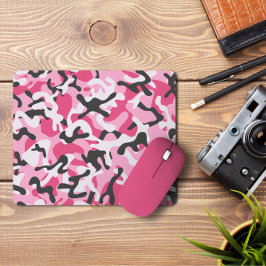 Army Pink Forest Camouflage | Camouflage Forest Mo Mousepad