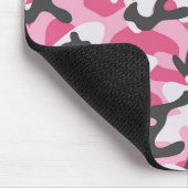Army Pink Forest Camouflage | Camouflage Forest Mo Mousepad (Ecke)