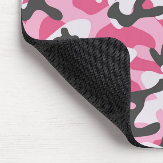 Army Pink Forest Camouflage | Camouflage Forest Mo Mousepad (Ecke)