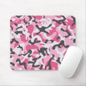 Army Pink Forest Camouflage | Camouflage Forest Mo Mousepad (Mit Mouse)