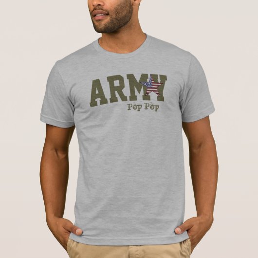 Army Pop Pop T - Shirt (Vorderseite)
