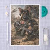 Army Pupper  Seidenpapier (Handwerk)
