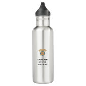 Army Quartermaster Logistics Geschenk Individuelle Edelstahlflasche (Rechts)