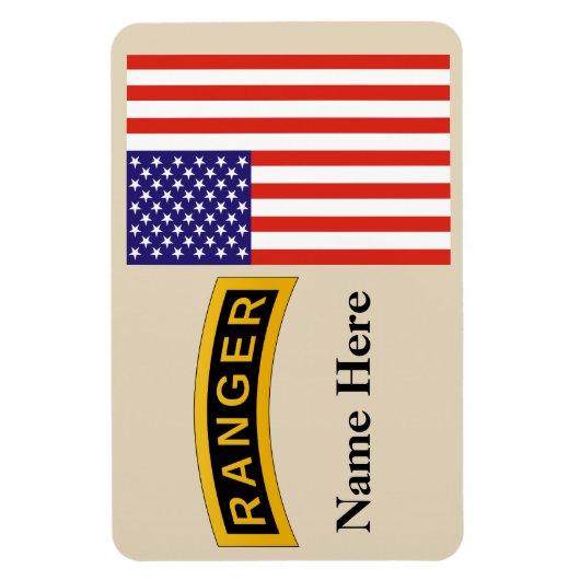 Army Ranger School - Magnet (Vertikal)