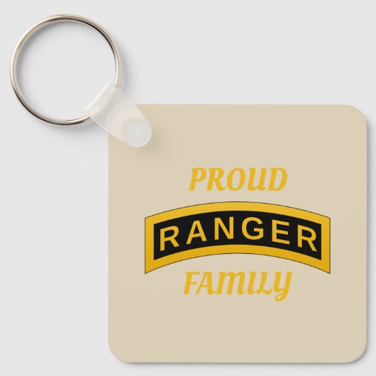 Army Ranger School - stolz Family - Schlüsselanhän Schlüsselanhänger (Vorderseite)