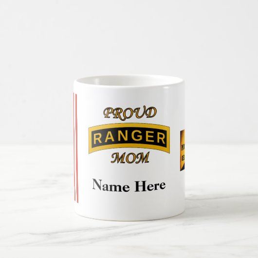 Army Ranger School - Stolze Mama - Tasse (Mittel)