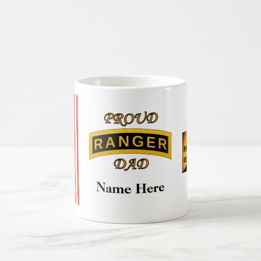 Army Ranger School - Stolzer Vater - Tasse (Mittel)