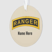 Army Ranger School Tab - Ornament (Vorderseite)