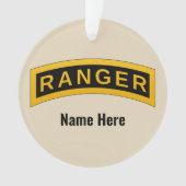 Army Ranger School Tab - Ornament (Vorderseite)