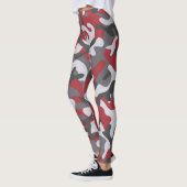 Army Red Camouflage Gemustert | LEGGINGS (Links)