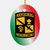 Army ROTC Monogram Christmas Ornament (Vorne)