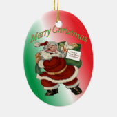 Army ROTC Monogram Christmas Ornament (Hinten)