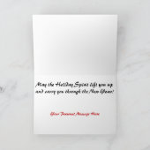 Army Santa Feiertagskarte (Innenseite)