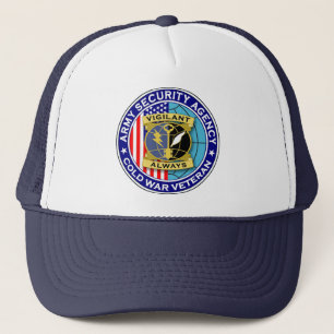 Army Security Agency - Cold War Veteran Truckerkappe