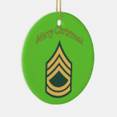 Army Sergeant First Class Weihnachtsschmuck (Rechts)