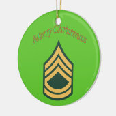 Army Sergeant First Class Weihnachtsschmuck (Links)