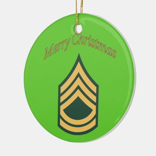 Army Sergeant First Class Weihnachtsschmuck (Links)