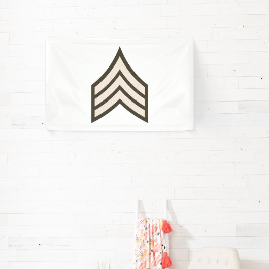Army Sergeant rank Banner (InSitu)