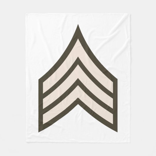 Army Sergeant rank Fleecedecke (Vorderseite)