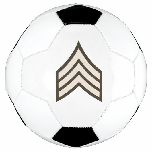Army Sergeant rank Fußball (Vorderseite)