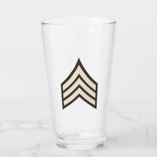 Army Sergeant rank Glas (Vorderseite)