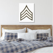 Army Sergeant rank Leinwanddruck (Insitu (Schlafzimmer))
