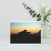 ARMY SNIPER POSTKARTE (Stehend Vorderseite)