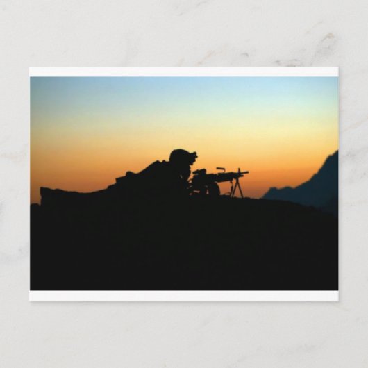 ARMY SNIPER POSTKARTE (Vorderseite)