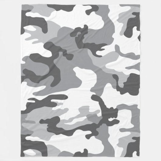 Army Snow Camouflage Fleecedecke (Vorderseite)