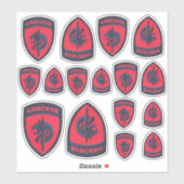 Army SOCAFRICA Special Ops Veterans Kontakt Aufkleber (Blatt)